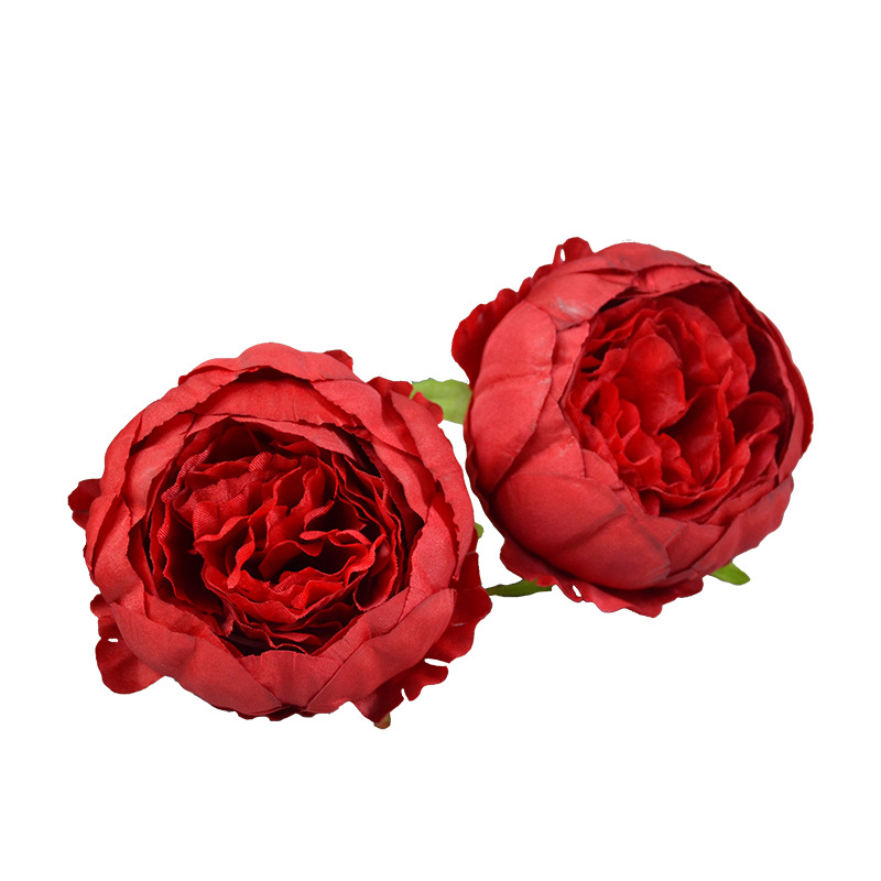 Round peony trumpet new Chinese style peony flower head simulated…