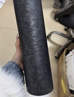 Car Color Changing Film Pet Forged – Auto Color Change Film - pet-matte-flower-carbon-black-152-18m