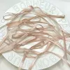 Peach hairgrip with bow, 6mm