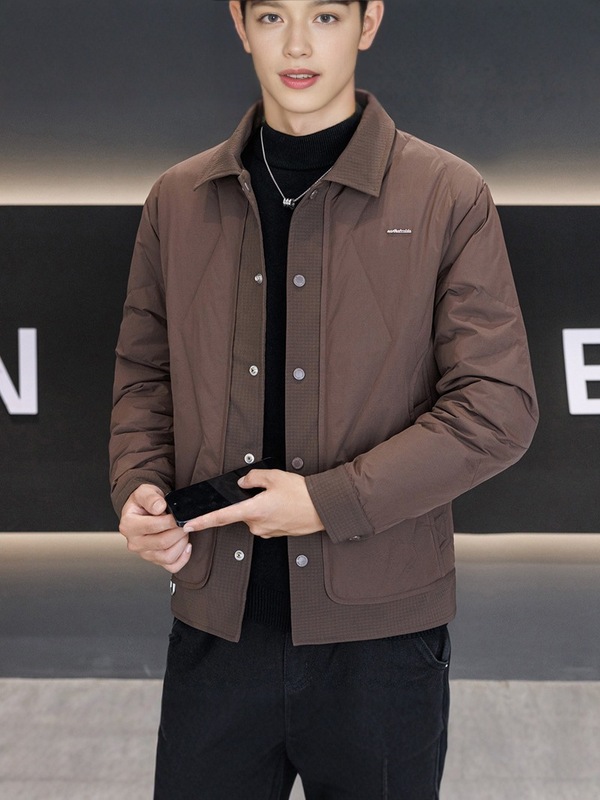 2025爆款国标鸭绒冬季羽绒服加厚保暖外套潮流男士羽绒服|undefined