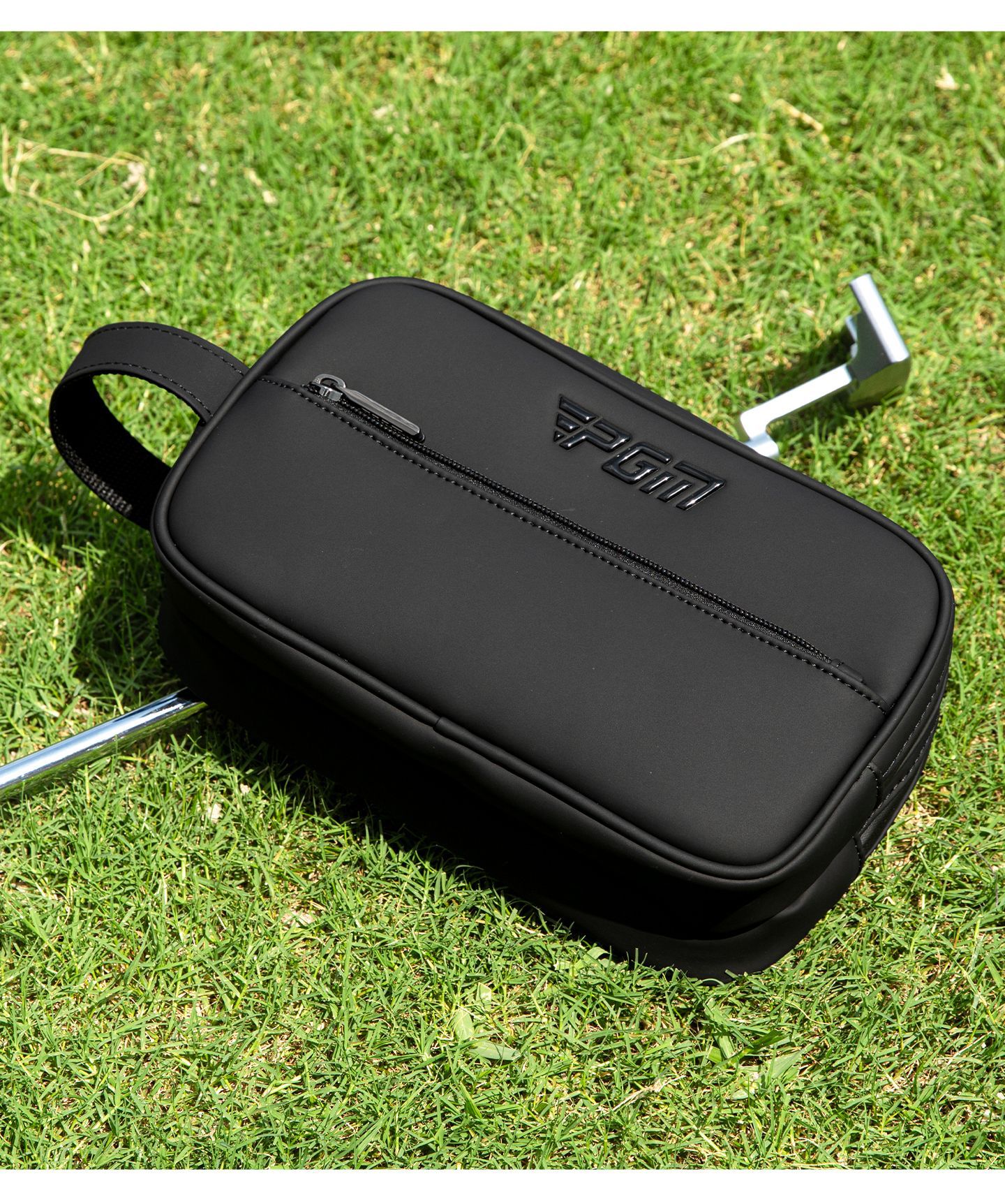 Túi cầm tay golf PGM siêu nhẹ hai lớp chống nước — Đen【Dung tích lớn hai lớp/Chống thấm nước/Siêu nhẹ 0.25】SOB025 chi tiết 11
