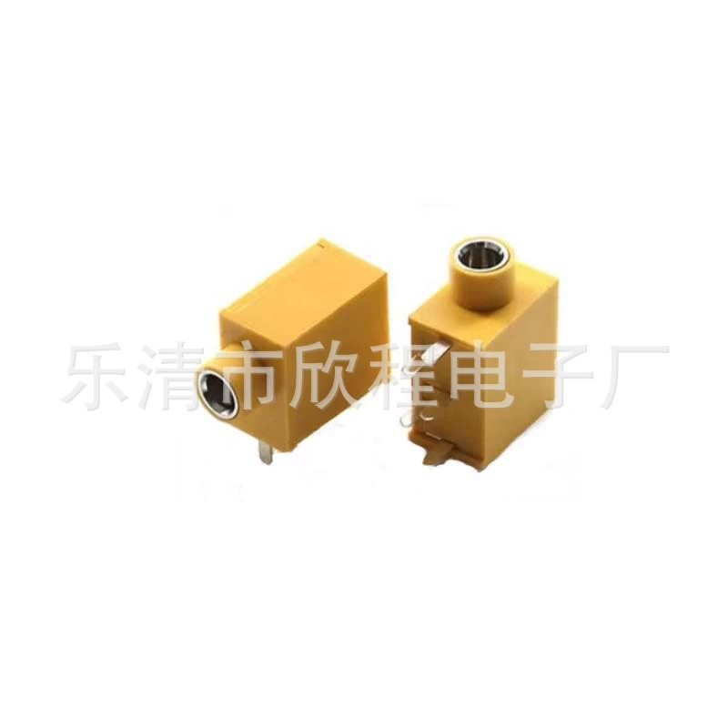 PJ-213 аудиоразъем 2.5/3.5 Наклейный/прямой разъем для наушников Пятиножки с резьбой медный слот