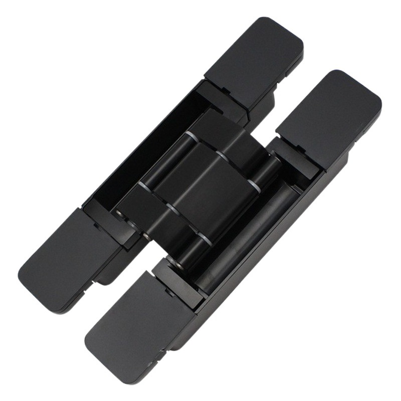Bisagra oscura de la puerta oscura de la Cruz cuadrada invisible de 100kg de carga bisagra de la puerta oscura ocultada bisagra ajustable tridimensional europea de tipo H