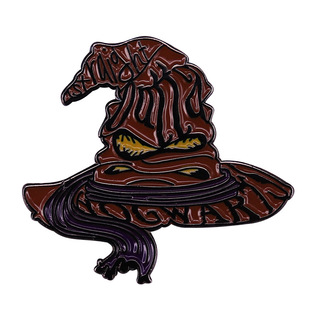 Sorting cap brooch Hogwarts magic school branch ceremony magic item badge