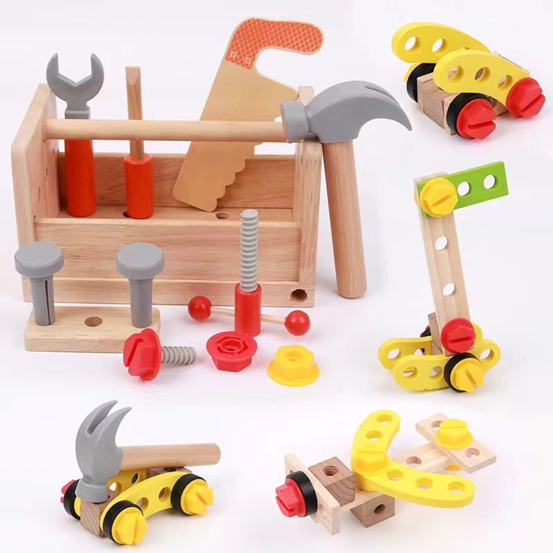 CE CPC niños simulación reparación Caja de Herramientas giro tornillo manos a la Asamblea Tuerca Educación Temprana Inteligencia juego de niño