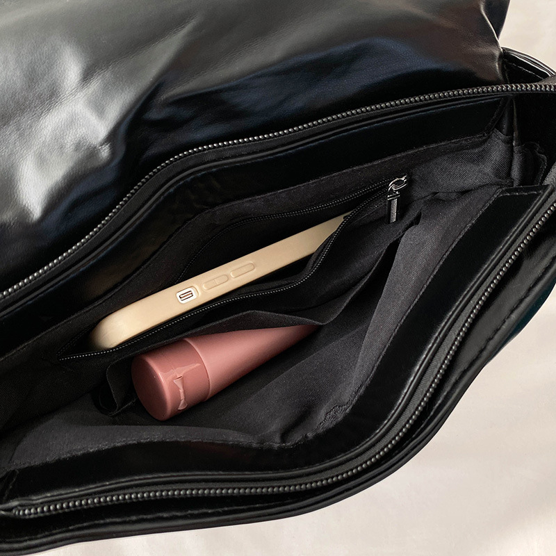 Autumn New Space Cotton Suit Bag Women's Internet Red Bubble Bag High End High Capacity Handheld One Shoulder Crossbody Bag_viptrois.com
