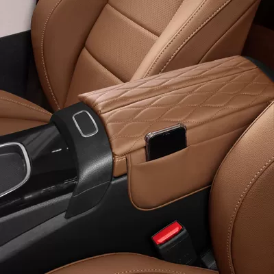 box protective pad A200/GLC/GLA/GLB/GLE – Armrest box pad - mercedes-benz-a-gla-glb-eqa-eqb-b-class-tongka-brown