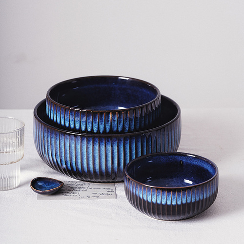 Amazon cross-border dishes and plates household Japanese kiln-turned bone china tableware practical creative style relief ceramic set