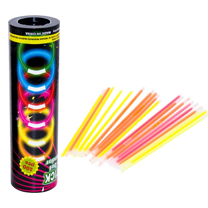 Tiktok mismo desechable colorido fluorescente palo concierto bar baile divertido atmósfera luminosa accesorios de flash