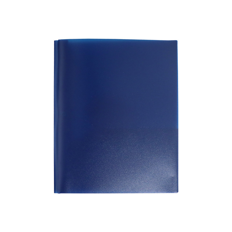 Carpeta pp de venta caliente transfronteriza clip de renacuajo bolsa de archivo de doble boca tipo D carpeta de informes estadounidense carpeta de ventas directas de fábrica