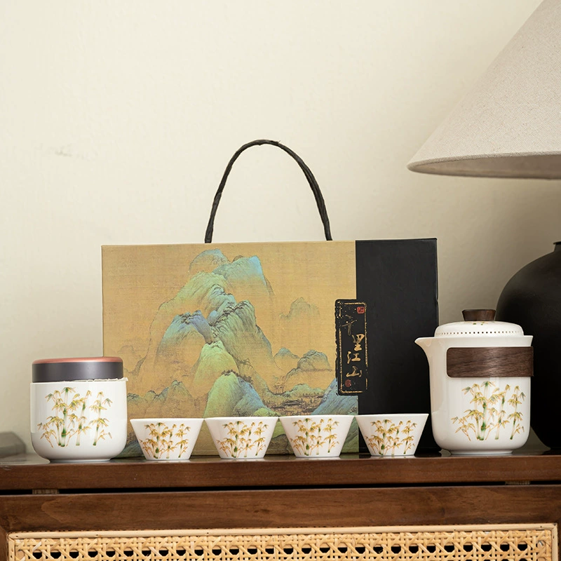 Retro gift box, tea set, wholesale, Birthday gift