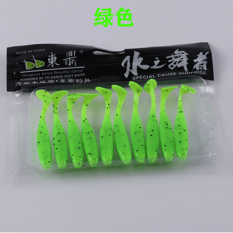 Flutter Paddle Tail Lures Soft Baits Fresh Water Bass Swimbait Tackle Gear