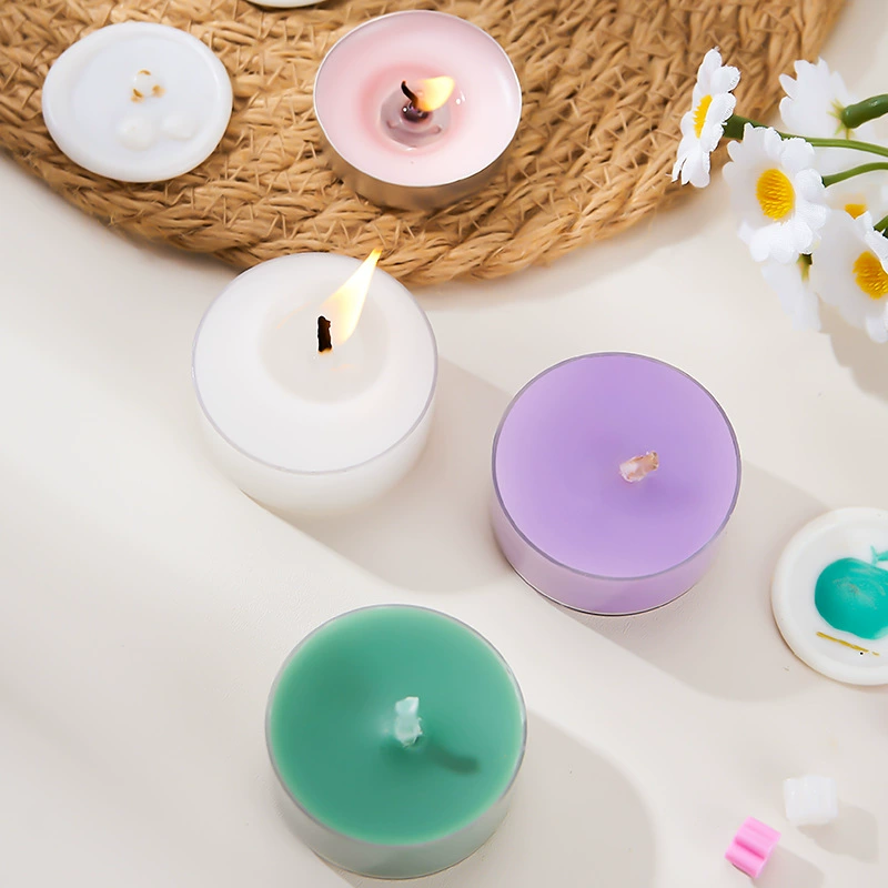 Печь для плавления воска с различными ароматами, маленькие ароматизированные свечи в конфетных цветах, нагреватель для восковых печатей и плавления ароматических свечей.