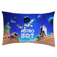 宇宙机器人Astro Bot枕套游戏周边欧美跨境长抱枕沙发枕靠枕DIY