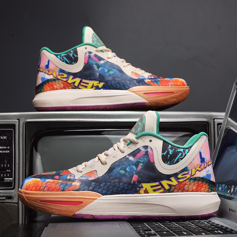 Factory direct basketball shoes men's summer sneakers student sneakers women's casual net shoes Kobe's boots a generation of hair