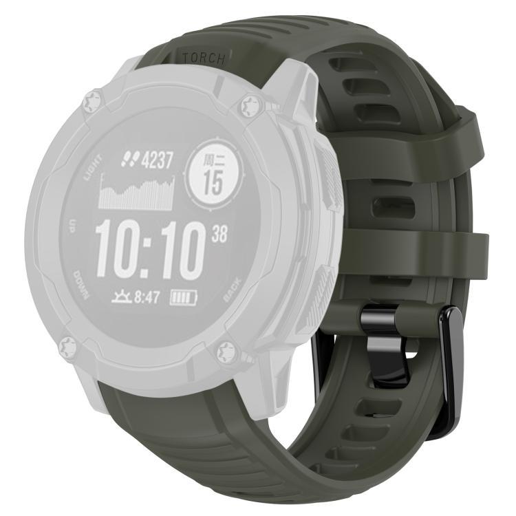 xDfind conector de plástico de desmontaje rápido correa de silicona sólida para Garmin Instinct 2X