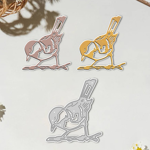 Cross-Border Special Supply of Metal Cutting Embossing Knife Mold for Handbook Decoration Swallow Pattern Handmade Paper Art Embossing Carbon Steel Knife Mold