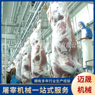 定制肥牛屠宰设备 肉牛宰杀加工厂家 全自动大型牛屠宰加工流水线-阿里巴巴
