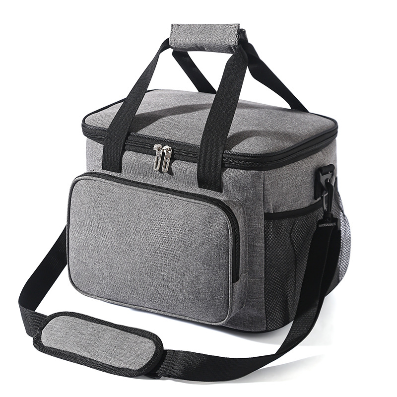 Exclusivo transfronterizo, tela Oxford, bolsa isotérmica, bolsa para picnic, gran capacidad, para reparto (takeaway), reforzada, para exterior, para coche, nevera portátil