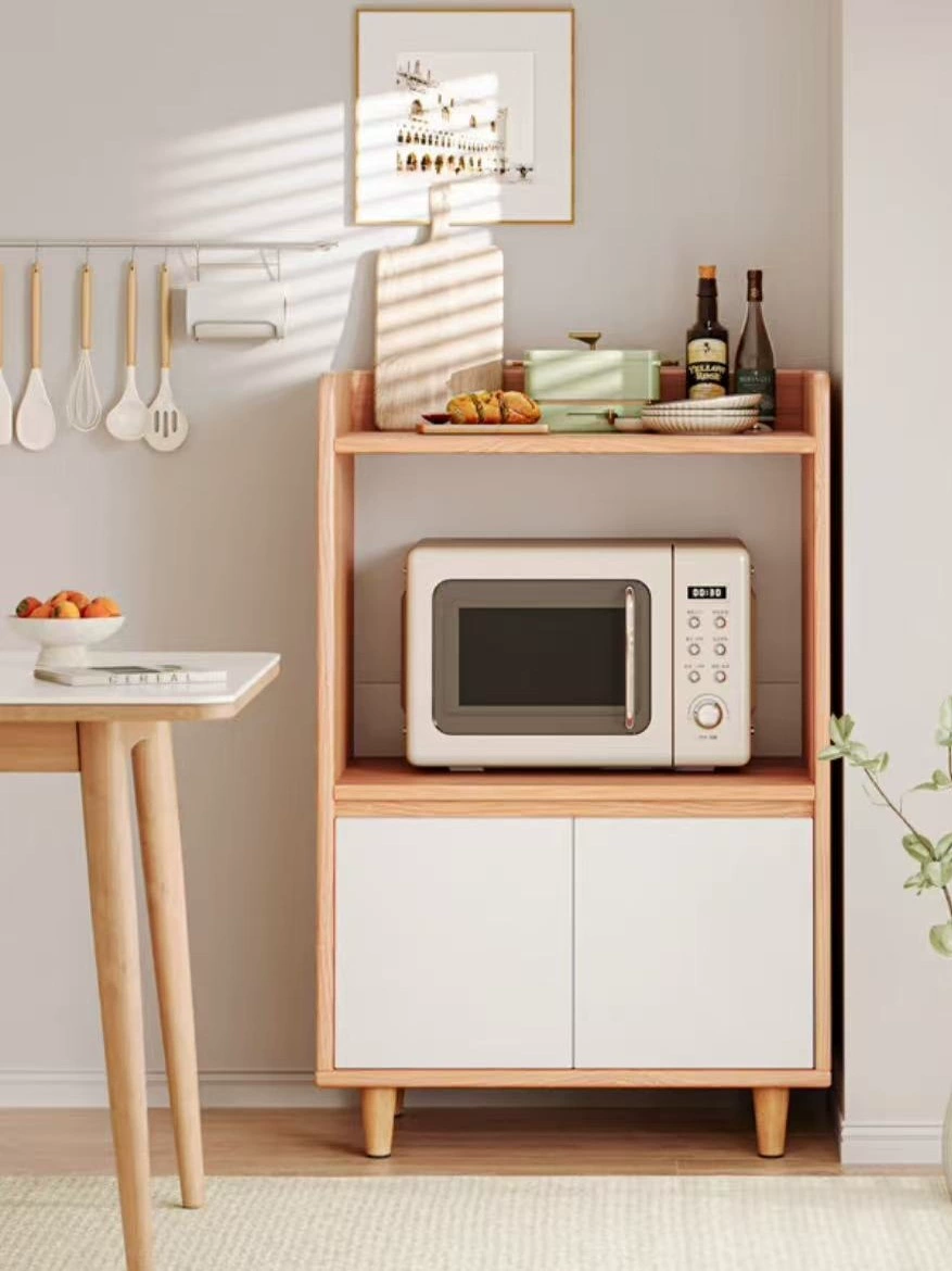 Чайный шкаф из цельного дерева, буфет, настенный шкаф для хранения, гостиная, офис, чайный шкаф, новинка 2025 года, боковой шкаф для хранения