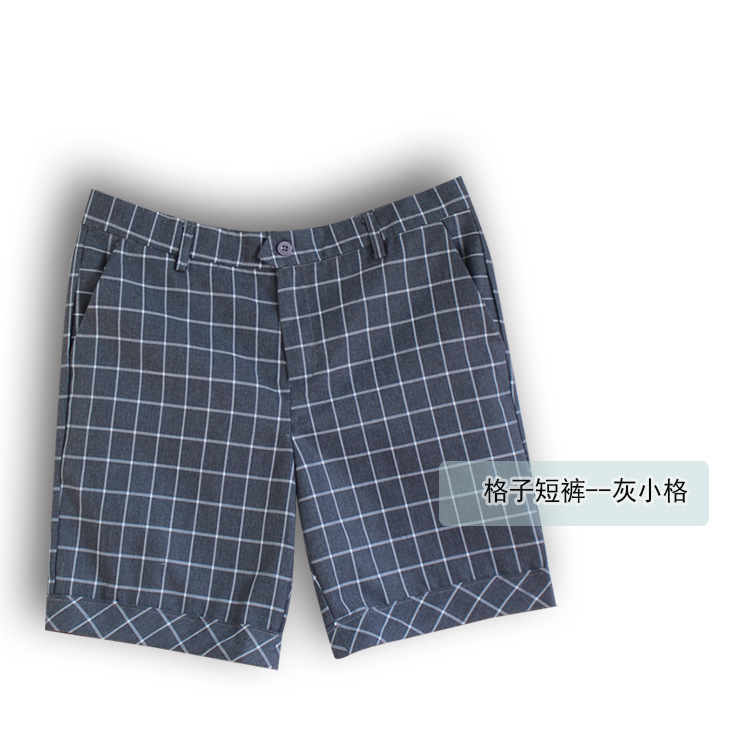 4 灰小格--格子短裤.jpg