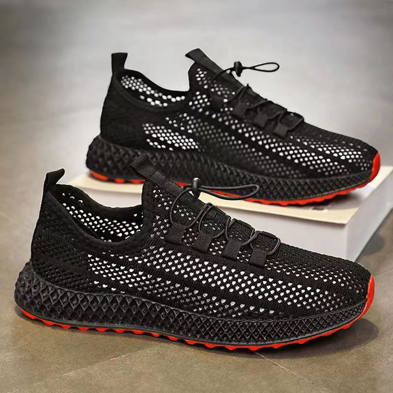 Summer net shoes light breathable comfortable simple thin shoes cross-border wholesale outdoor tide sneaker men