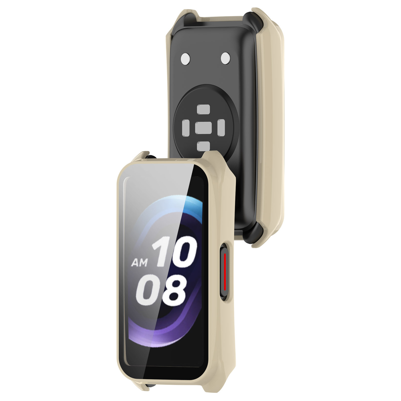 Suitable for keepb4 wristband protective case, tpu fully covered soft rubber case, keep B4 watch case, PC+ tempered film integrated case undefined