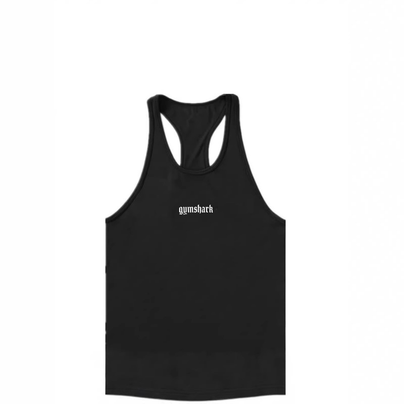 Shark's New Running Sports Fitness Sleeveless Top Casual Breathable Elastic Muscle Vest for Lifting Weights Shark's New Running Sports Fitness Sleeveless Top Casual Breathable Elastic Muscle Vest for Lifting Weights