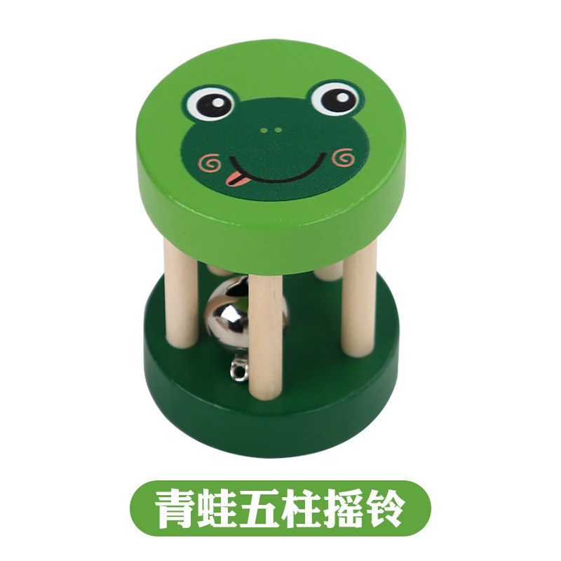 Bebé dibujos animados animal timbre de madera niño pequeño puzzle educación temprana Orf instrumento musical bebés educación temprana música