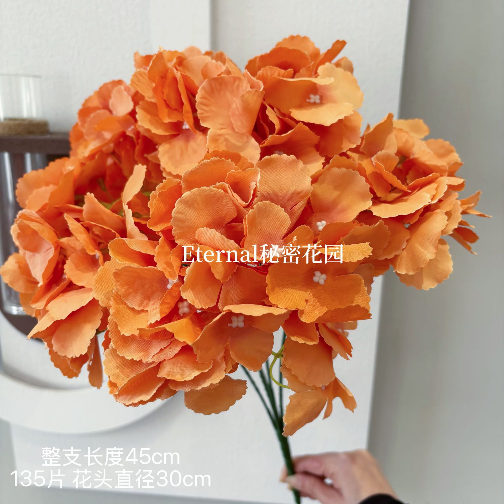 Wedding bouquet hydrangea