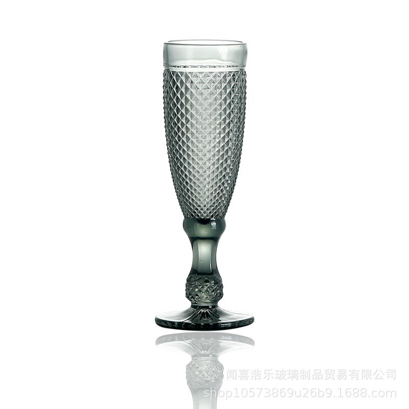 Fabricante suministro directo de piña color primario tazas de cóctel de cerveza de banana tazas de vino alto tazas de jugo de frutas tazas de vidrio