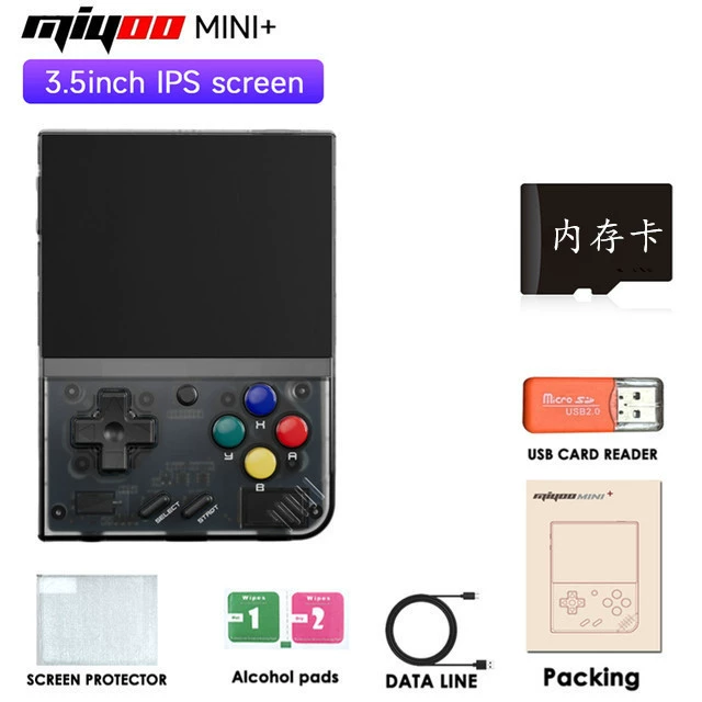 MIYOOO MINI Plus+Open Source GAME BOX Retro Game Machine Classic Portable 3.5 -inch HD