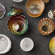 天然水晶净化消磁碗白水晶碎石手链消磁石器皿玻璃碗饰品收纳盒