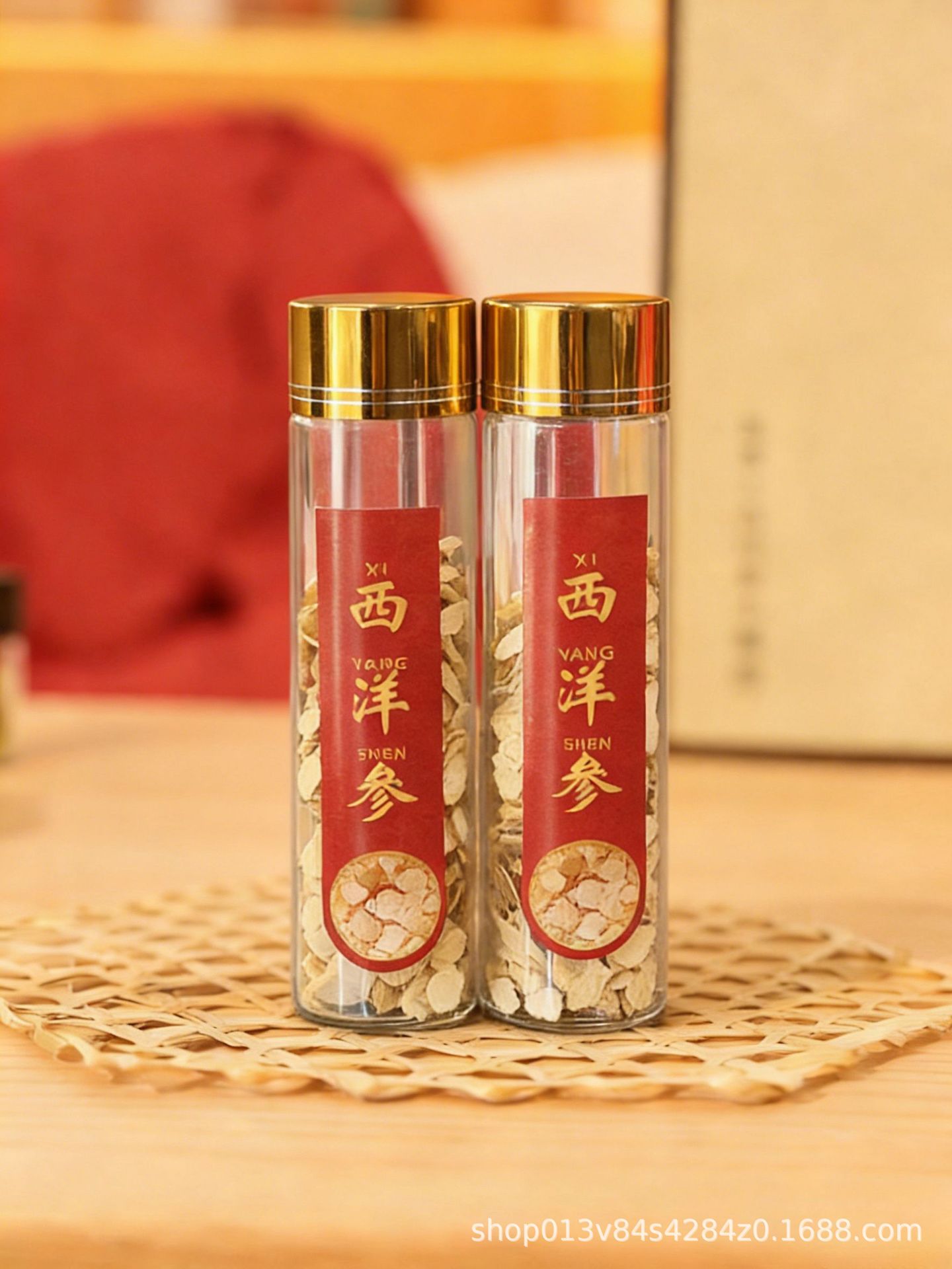 American Ginseng Slices 6mm Large Slices 90g Gift Box Jilin Changbai Mountain New Year Gift for Elders quality and texture