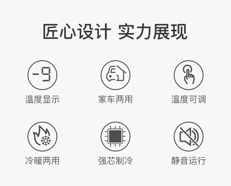 2026 New Model Car Refrigerator Mini Home Dormitory Cosmetics Breast Milk Cooler European and American Certified Factory Direct Sales