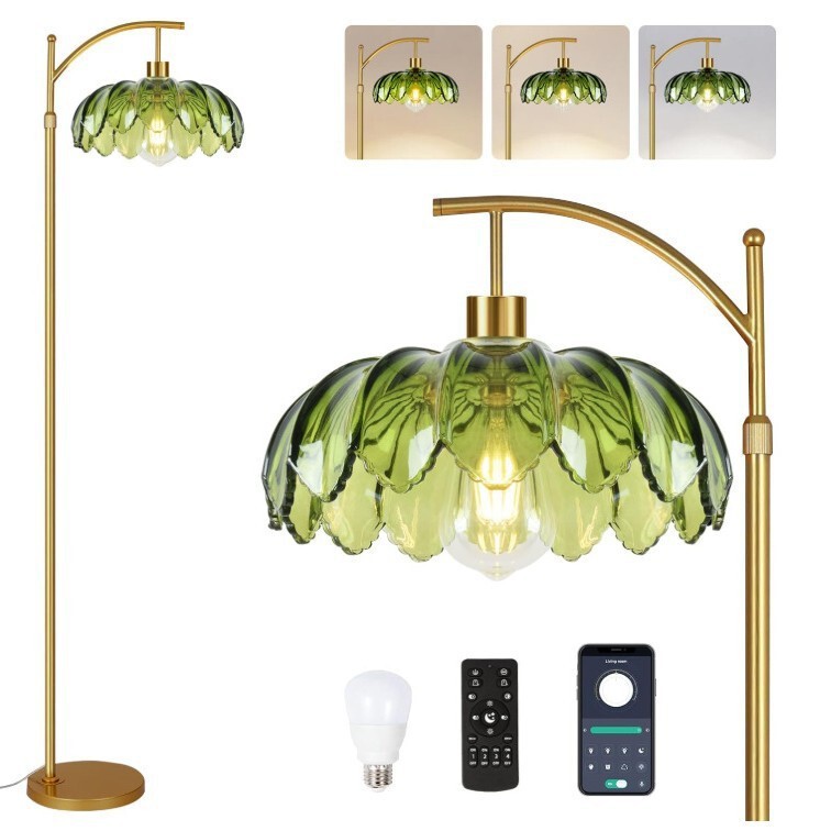 Amazon Cross-Border Nordic Post-Modern Glass Floor Lamp Living Room Study Bedroom Retro Atmosphere Decorative Lamp French Style Amazon Cross-Border Nordic Post-Modern Glass Floor Lamp Living Room Study Bedroom Retro Atmosphere Decorative Lamp French Style