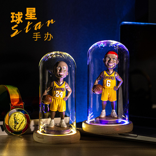 NBA basketball star figure Kobe decor gift for boyfriend girlfriend best friend Valentine's Day DIY