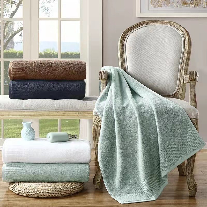 Factory wholesale foreign trade bath towel thickened plain solid color cut off high quality increase foreign trade gift supermarket export Factory wholesale foreign trade bath towel thickened plain solid color cut off high quality increase foreign trade gift supermarket export
