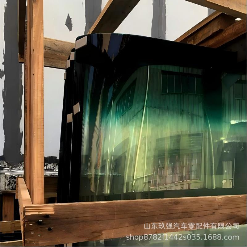 Bus windshield laminated glass H19C white glass bus front windshield safety laminated glass