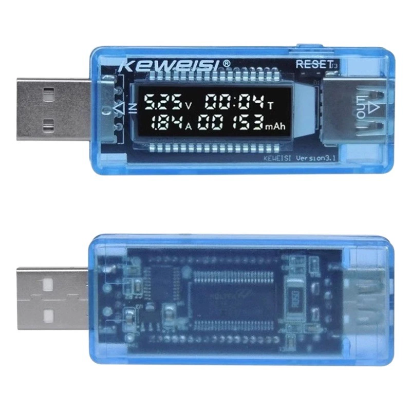 Амперметр напряжения USB емкость мощности мобильный источник питания тестер емкости аккумулятора