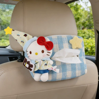 Cover Extended Decorative Supplies – Seat belt shoulder pad - hello-kitty-tissue-box
