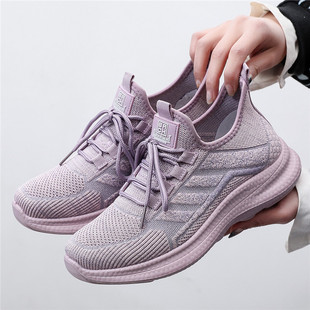 Spring fashion single-layer shoes old Beijing cloth shoes walking shoes casual sneaker mom shoes lightweight fashion breathable