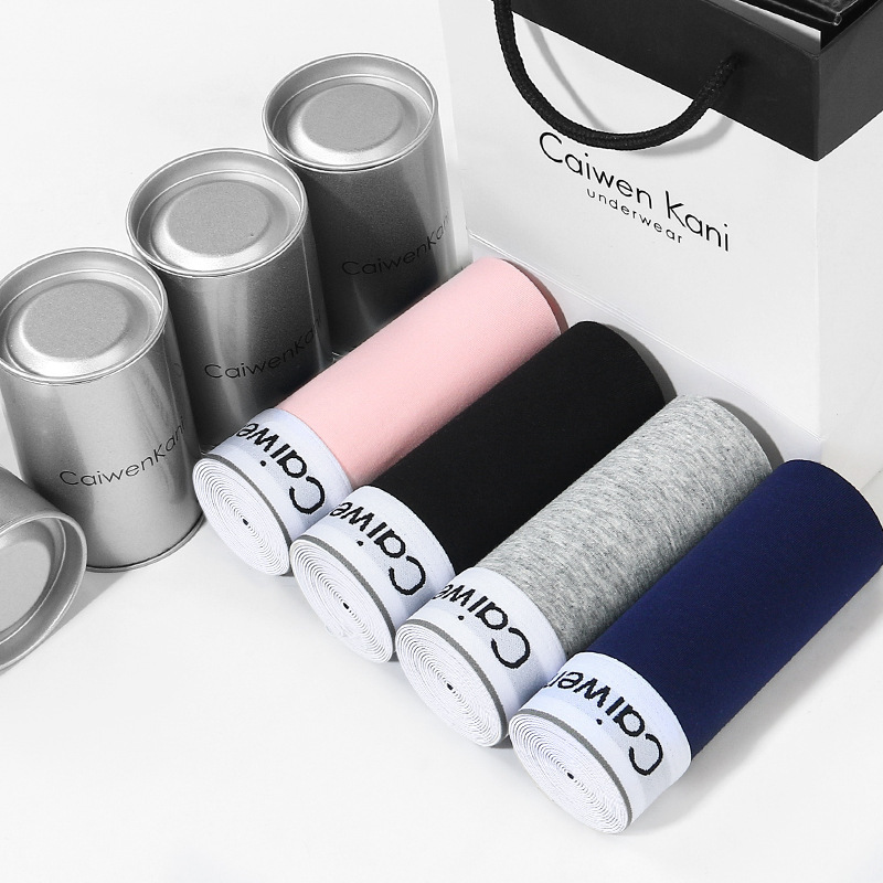 068 silver cans four [powder+black+gray+blue]