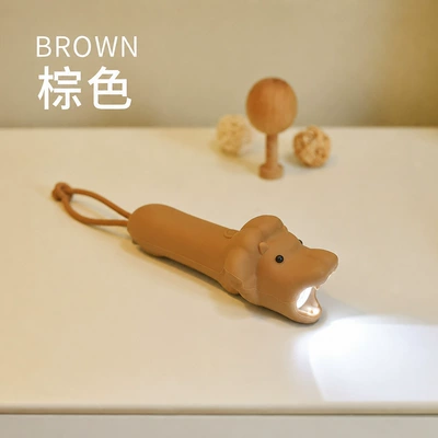 Cartoon Cute Design Two-Mode – UV fənərlər - lion-flashlight