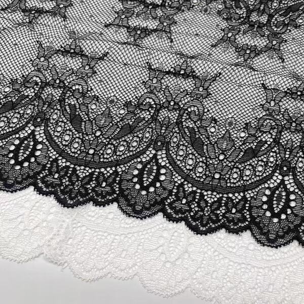 lace elastic wedding dress