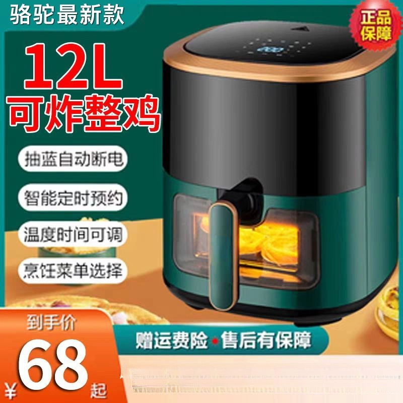 Dezhi Sheng Smart Air Fryer Large Capacity Household New Year Multifunctional Electric Fryer Wholesale