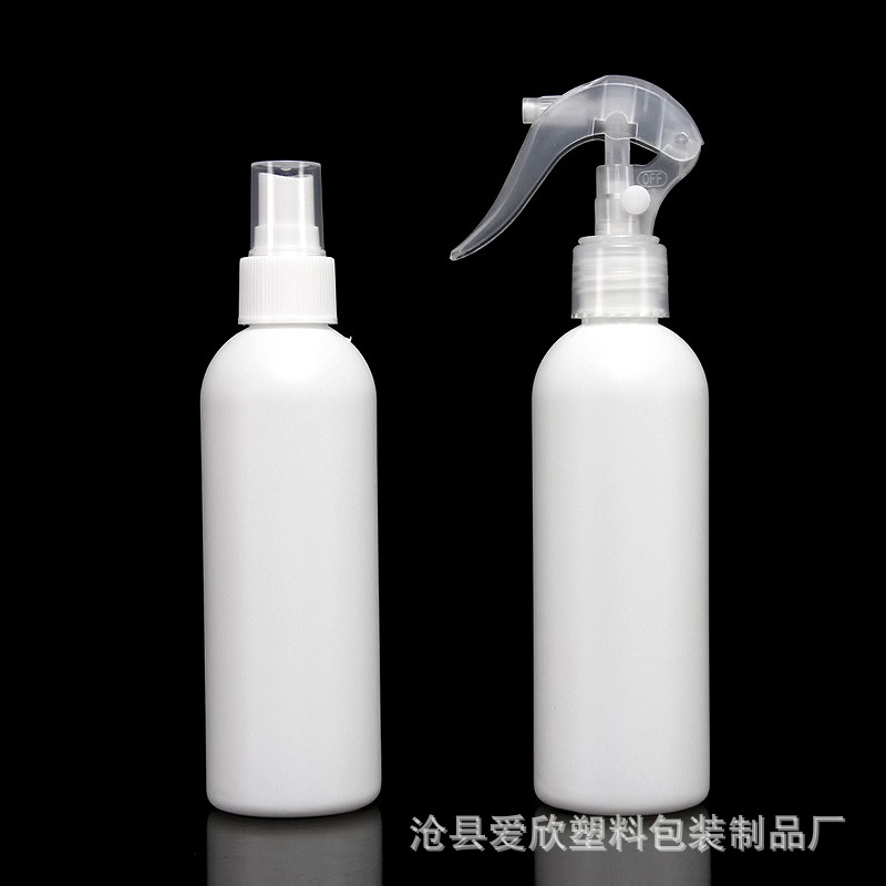 200ml喷雾瓶 小老鼠喷瓶 HDPE塑料瓶  圆肩细雾侧喷瓶 尖嘴挤压瓶