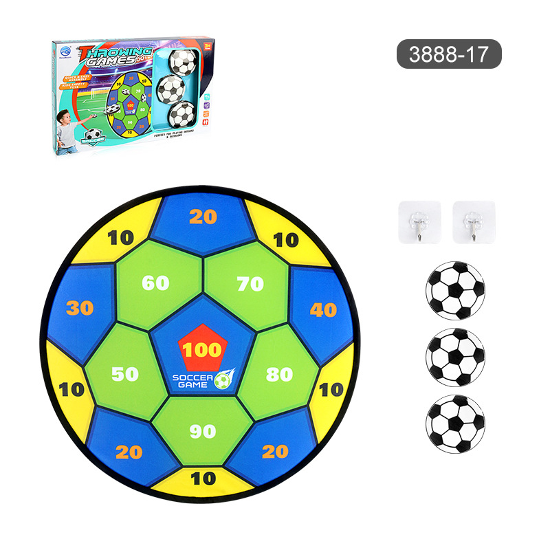 Juguetes deportivos para niños indoor y outdoor suspensión deportiva lanzamiento de disco adhesivo bola adhesiva objetivo redondo tablero de lanzamiento interactivo