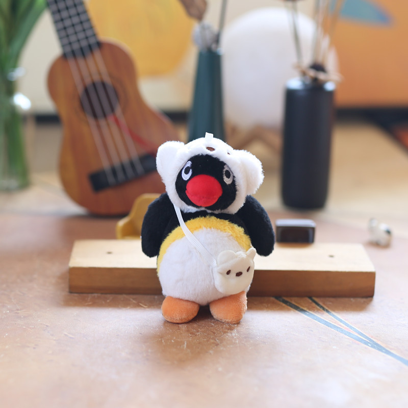 ネットレッドかわいい萌えアヒルのストラップぬいぐるみぬいぐるみペンギンバッグ掛けキーホルダー人形人形|undefined