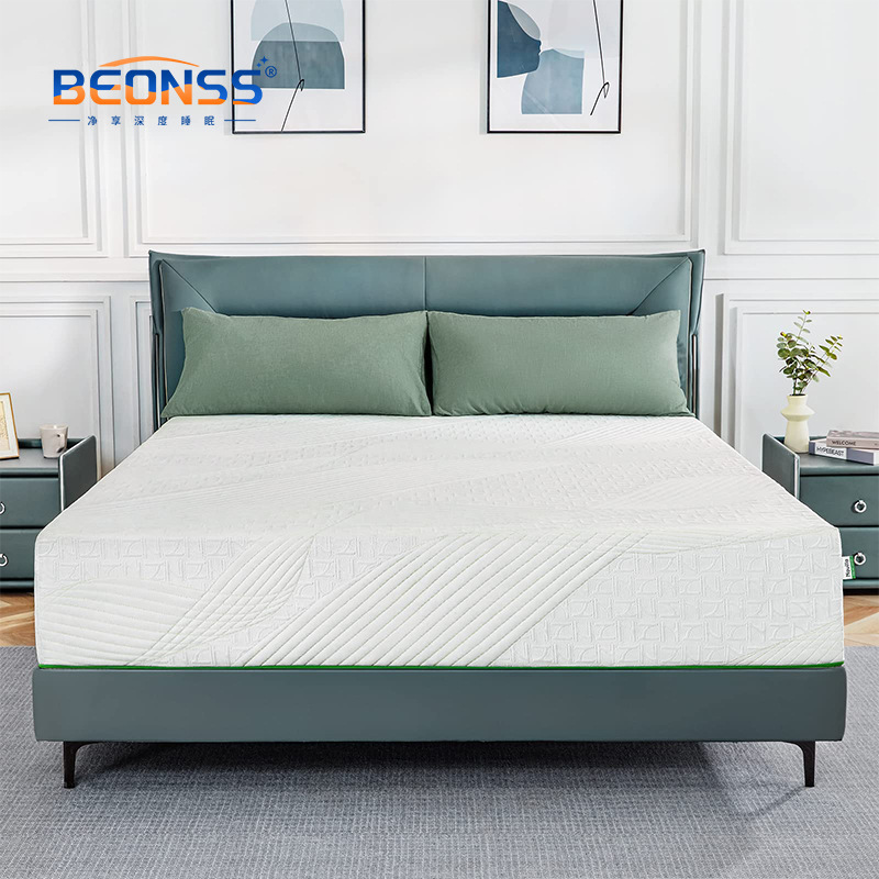 Three Layer Memory Foam Mattress Cover Breathable Cooling Gel Memory Foam Thickened Mattress